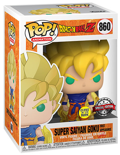 Dragon Ball Z Super Saiyan Goku Funko POP